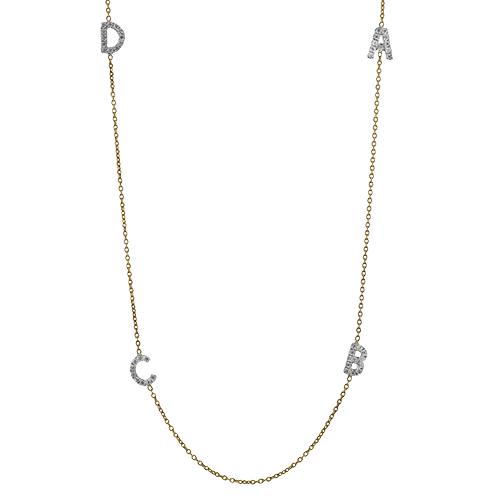 INITIAL-4 NECKLACE