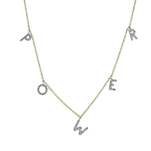 INITIAL-5 NECKLACE