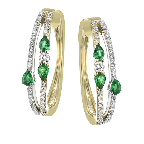 LE4691-Y COLOR EARRING