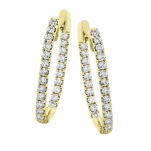 LE4701-Y HOOP EARRING