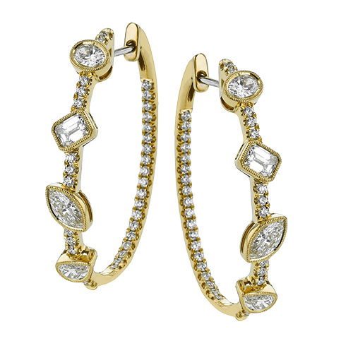 LE4816-A HOOP EARRING