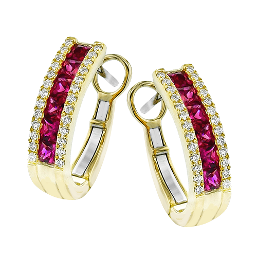 LE4851-Y COLOR EARRING