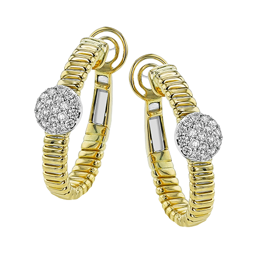 LE4890 HOOP EARRING