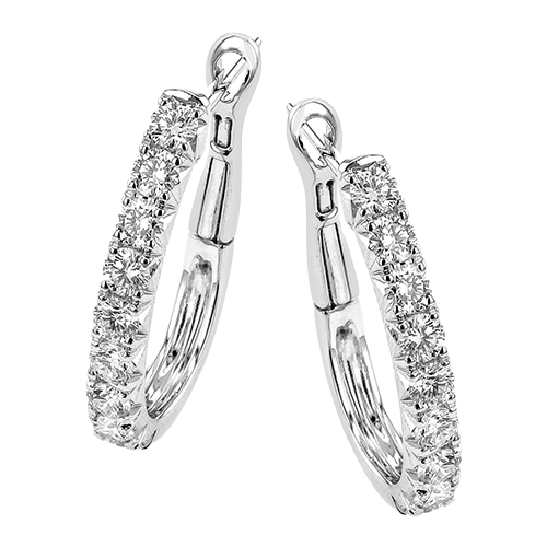 LE4965 HOOP EARRING