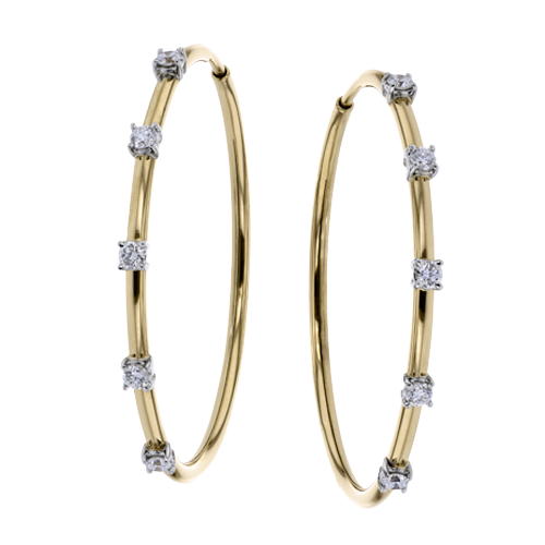LE4985 HOOP EARRING