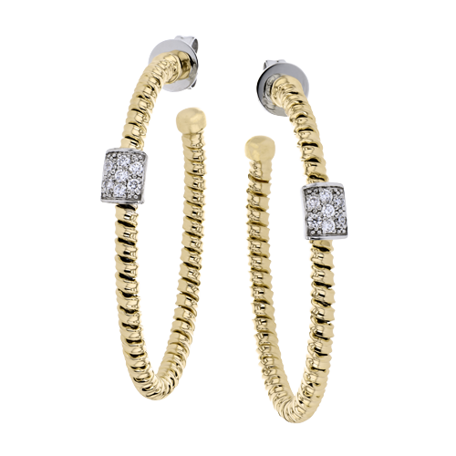 LE4988 HOOP EARRING