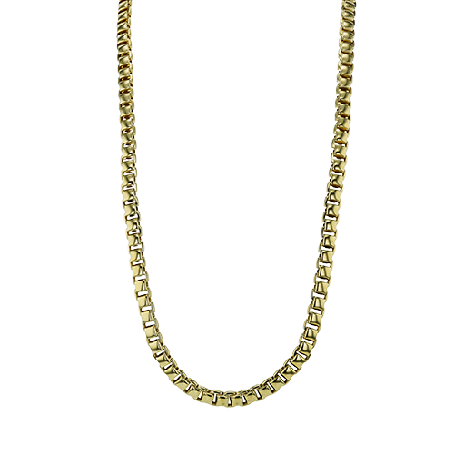 LN4166-Y GENT NECKLACE