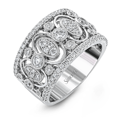 14K White Gold Ring