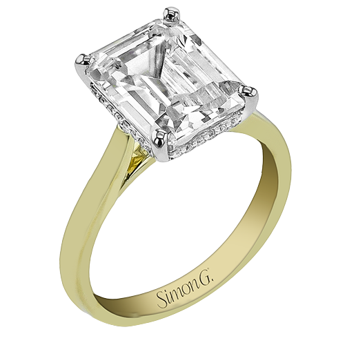 LR4055-EM ENGAGEMENT RING