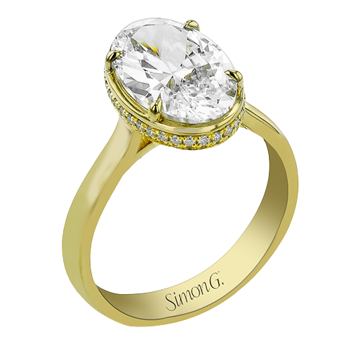 LR5048-OV ENGAGEMENT RING