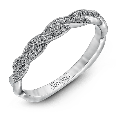 14K White Gold Ring